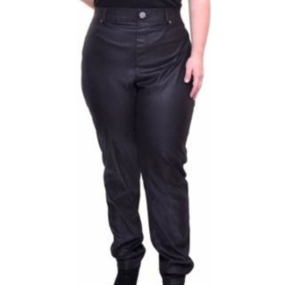 INC International Concepts Pants - 💥SALE💥 INC Deep black opaque leggings w/ sheen